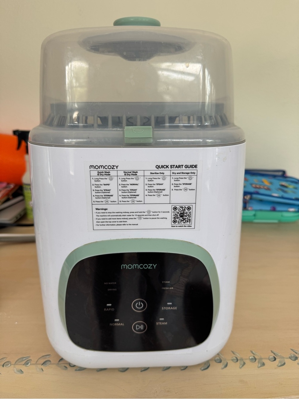 Momcozy Pro Bottle Washer, Sterilizer & Dryer